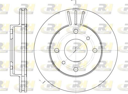 Spidan 81868 - Тормозной диск autospares.lv