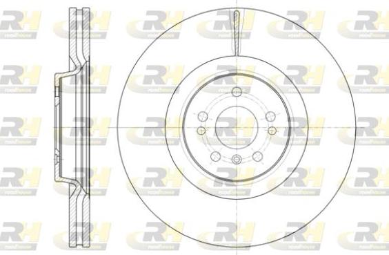 Roadhouse 61406.10 - Тормозной диск autospares.lv