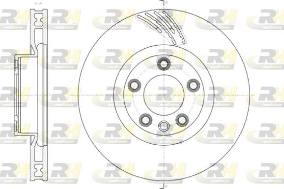 Roadhouse 61419.10 - Тормозной диск autospares.lv