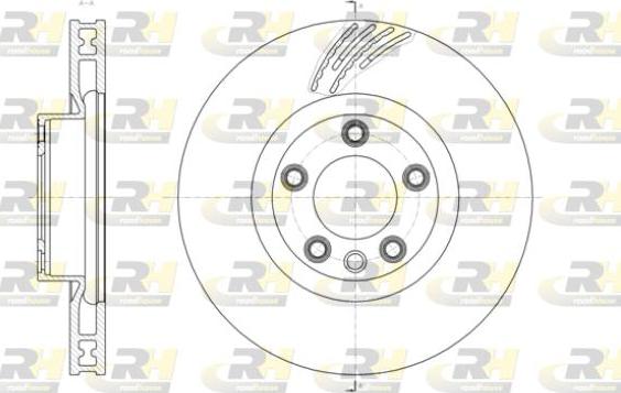 Roadhouse 61419.11 - Тормозной диск autospares.lv