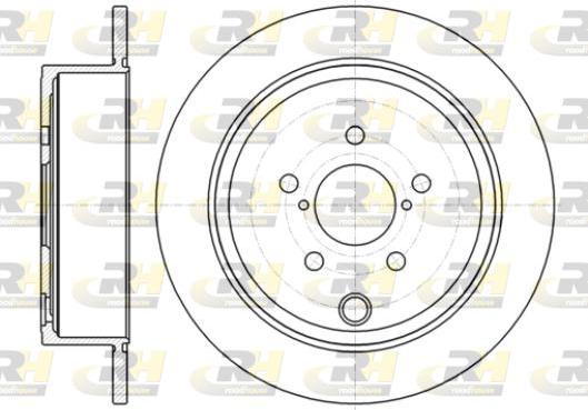 Roadhouse 61415.00 - Тормозной диск autospares.lv