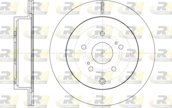 Roadhouse 61416.10 - Тормозной диск autospares.lv