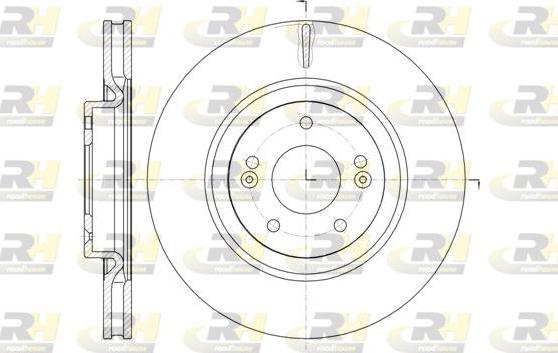 Roadhouse 61436.10 - Тормозной диск autospares.lv