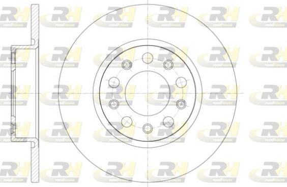 Roadhouse 61426.00 - Тормозной диск autospares.lv