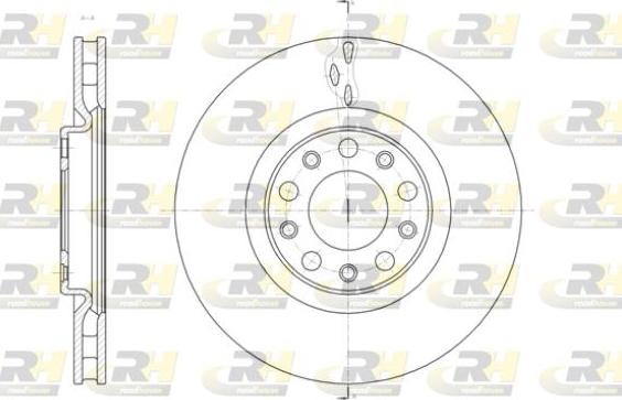 Roadhouse 61427.10 - Тормозной диск autospares.lv