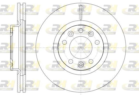 Roadhouse 61471.10 - Тормозной диск autospares.lv