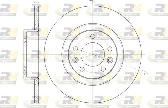 Roadhouse 61473.00 - Тормозной диск autospares.lv