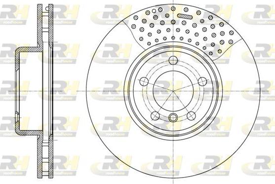 Roadhouse 61594.10 - Тормозной диск autospares.lv