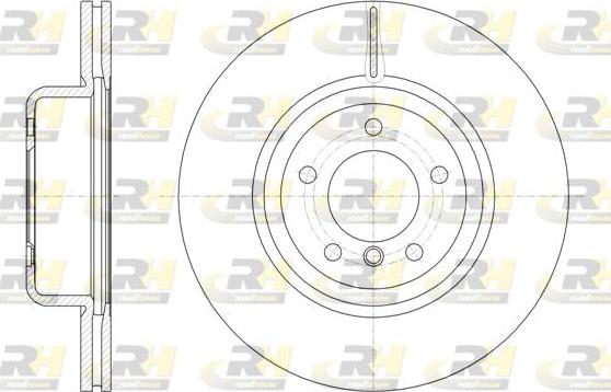 Roadhouse 61544.10 - Тормозной диск autospares.lv