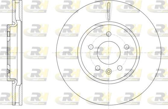 Roadhouse 61541.10 - Тормозной диск autospares.lv