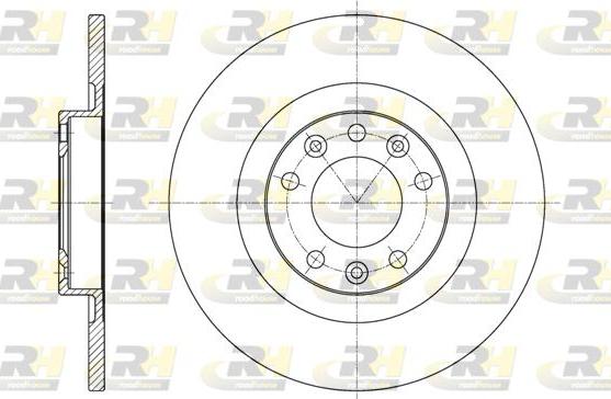 Roadhouse 61557.00 - Тормозной диск autospares.lv