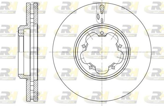 Remy RAD1370 - Тормозной диск autospares.lv