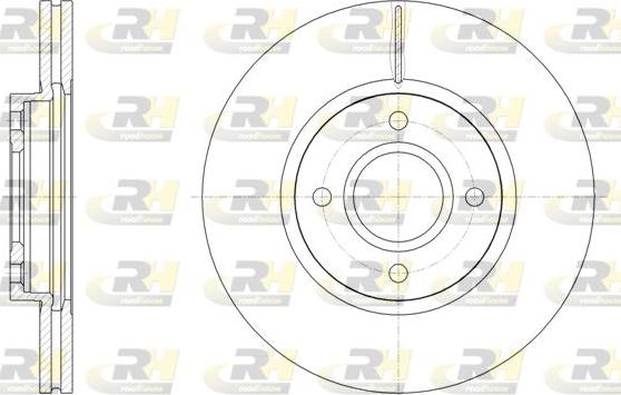 Roadhouse 61502.10 - Тормозной диск autospares.lv