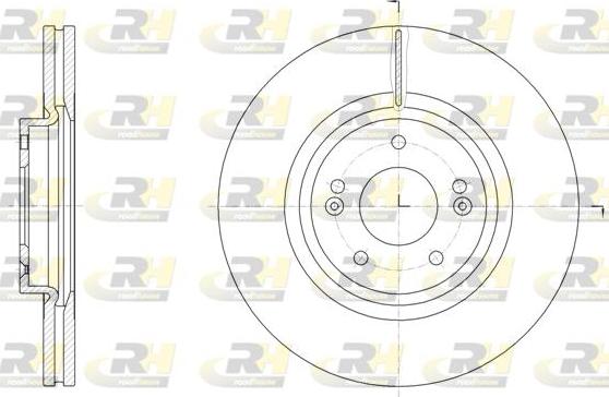 Roadhouse 61514.10 - Тормозной диск autospares.lv