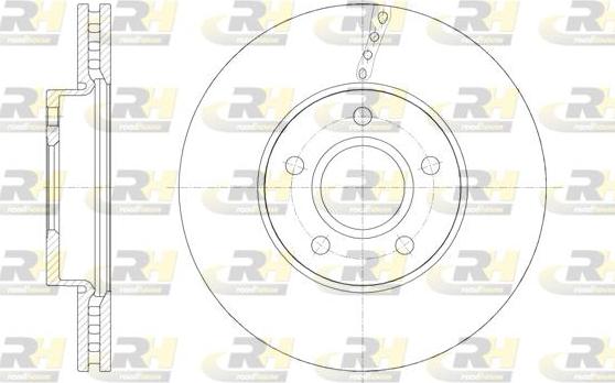 Roadhouse 61588.10 - Тормозной диск autospares.lv