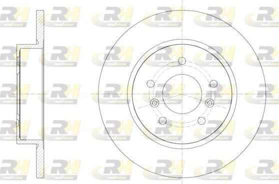 Roadhouse 61582.00 - Тормозной диск autospares.lv