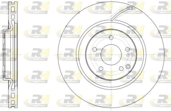 Roadhouse 61526.10 - Тормозной диск autospares.lv