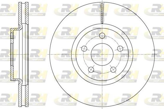 Roadhouse 61603.10 - Тормозной диск autospares.lv