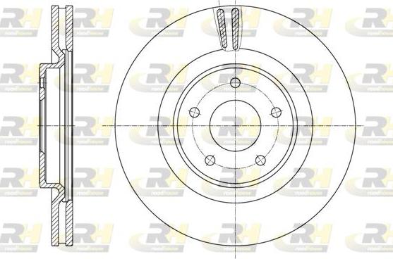 Roadhouse 61622.10 - Тормозной диск autospares.lv