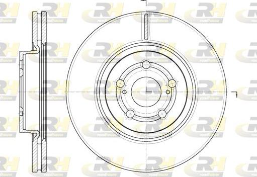 Roadhouse 61092.10 - Тормозной диск autospares.lv