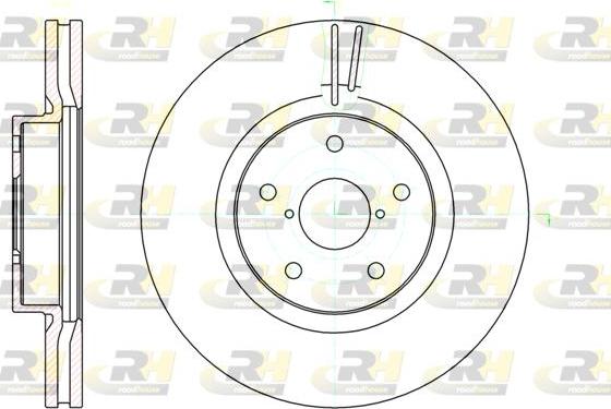 Roadhouse 61041.10 - Тормозной диск autospares.lv