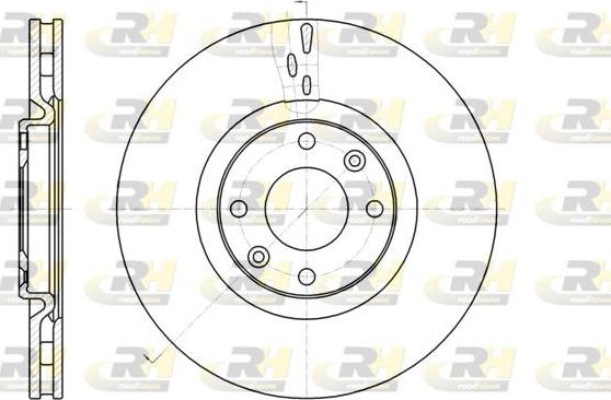 Roadhouse 61059.10 - Тормозной диск autospares.lv