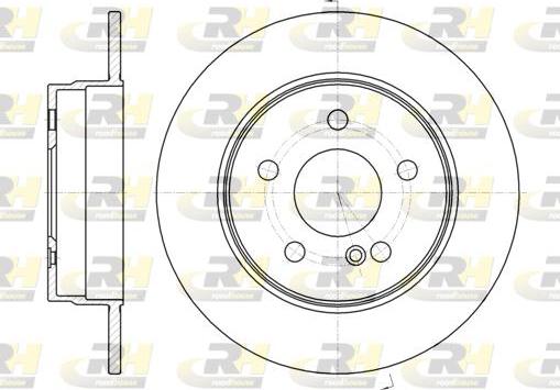 Roadhouse 61069.00 - Тормозной диск autospares.lv