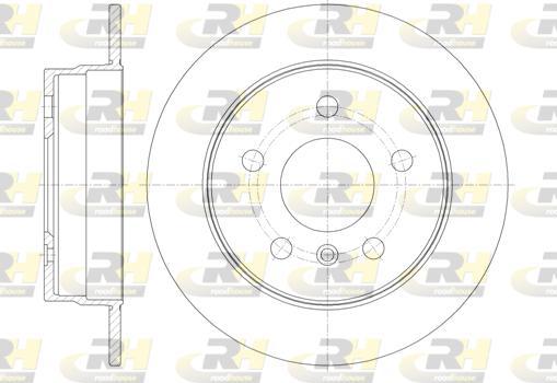 Roadhouse 61065.00 - Тормозной диск autospares.lv