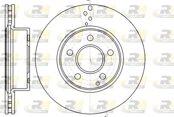 Roadhouse 61066.10 - Тормозной диск autospares.lv