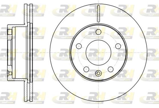 Roadhouse 61063.10 - Тормозной диск autospares.lv