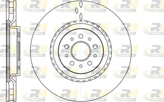 Roadhouse 61010.10 - Тормозной диск autospares.lv