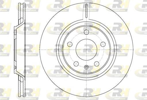 Roadhouse 61012.10 - Тормозной диск autospares.lv