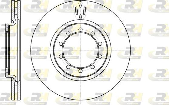 Roadhouse 61039.10 - Тормозной диск autospares.lv