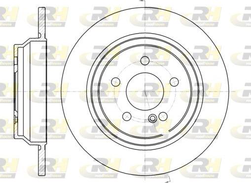 Roadhouse 61033.00 - Тормозной диск autospares.lv