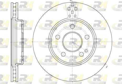 Roadhouse 61029.10 - Тормозной диск autospares.lv