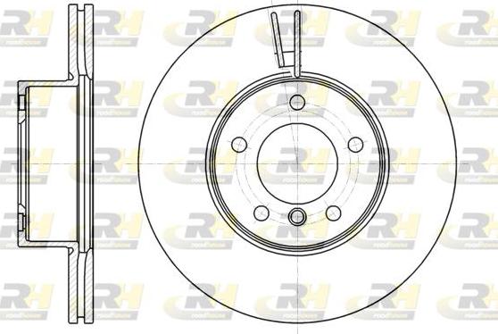 Roadhouse 61194.10 - Тормозной диск autospares.lv