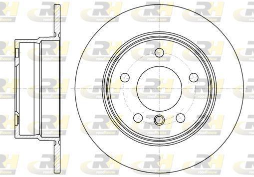 Roadhouse 61144.00 - Тормозной диск autospares.lv