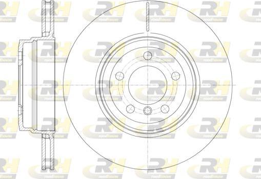 Roadhouse 61141.10 - Тормозной диск autospares.lv