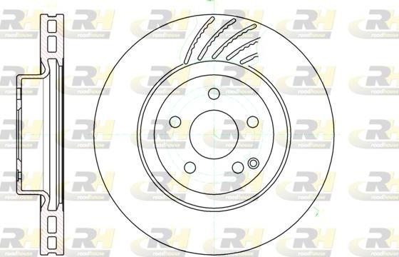 Roadhouse 61142.10 - Тормозной диск autospares.lv