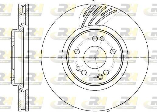 Roadhouse 61152.10 - Тормозной диск autospares.lv