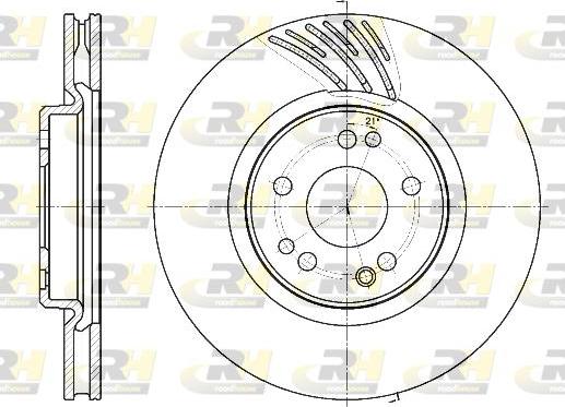 Roadhouse 61152.11 - Тормозной диск autospares.lv