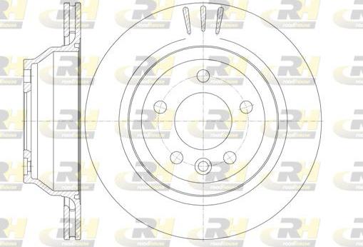 Roadhouse 61160.10 - Тормозной диск autospares.lv