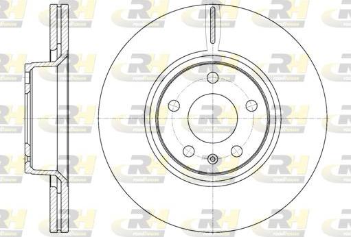 Roadhouse 61101.10 - Тормозной диск autospares.lv