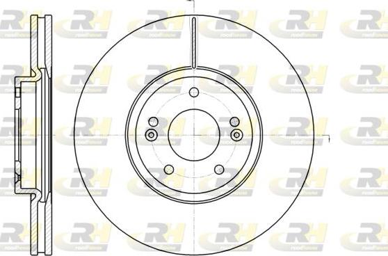 Roadhouse 61102.10 - Тормозной диск autospares.lv