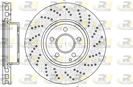 Roadhouse 61185.10 - Тормозной диск autospares.lv