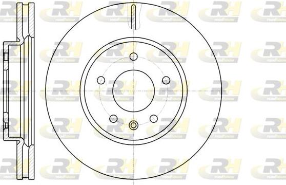 Roadhouse 61183.10 - Тормозной диск autospares.lv