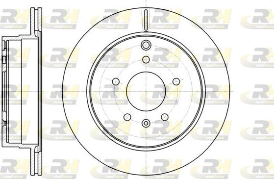 Roadhouse 61182.10 - Тормозной диск autospares.lv