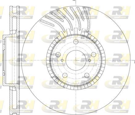 Roadhouse 61179.10 - Тормозной диск autospares.lv