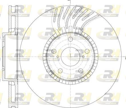 Roadhouse 61179.11 - Тормозной диск autospares.lv