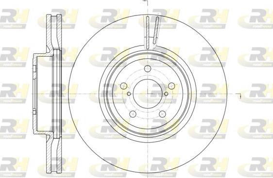 Roadhouse 61856.10 - Тормозной диск autospares.lv